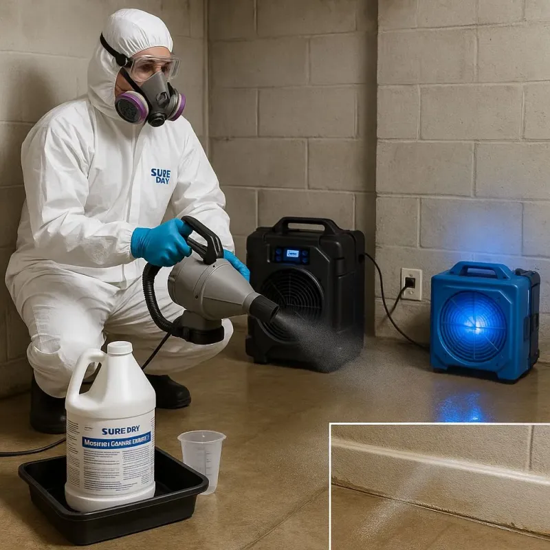 Sanitization and Odor Removal process in Forest Acres, SC