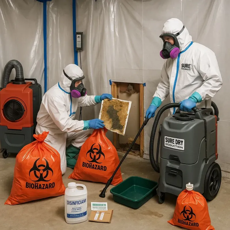 Contaminated Water Handling Protocols process in Forest Acres, SC