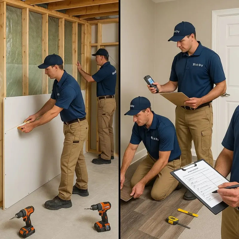 Repairs and Reconstruction process in Forest Acres, SC