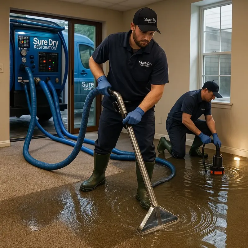 Water Extraction and Removal process in Forest Acres, SC